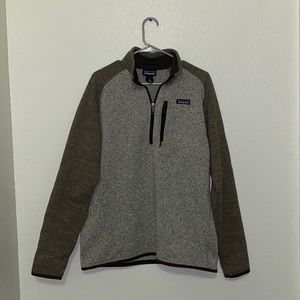 Mens patagonia quarter zip. Size large